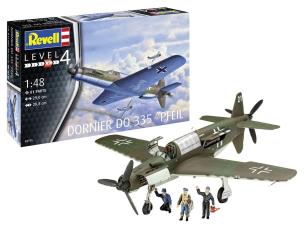 Samolot. Dornier Do 335 ''Pfeil. Wydawca: Revell. Multiszop.pl Opakowanie Samolot. Dornier Do 335 ''Pfeil