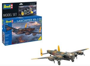 Samolot Lancaster Mk.I/III. Wydawca: Revell. Multiszop.pl Opakowanie Samolot Lancaster Mk.I/III