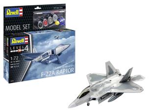 Samolot Lockheed Martin F-22A Raptor. Wydawca: Revell. Multiszop.pl Opakowanie Samolot Lockheed Martin F-22A Raptor