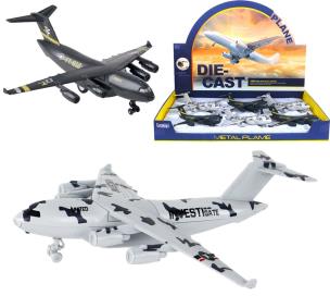 Opakowanie Samolot metalowy wojskowy światło dźwięk MIX