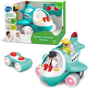 Opakowanie Samolot R/C z dźwiękiem światłem napęd + 2 figurki