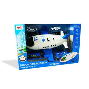 Opakowanie Samolot światło dźwięk + autka