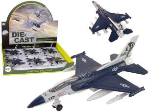 Opakowanie Samolot z napędem światło / dźwięk 1:72 granatowy