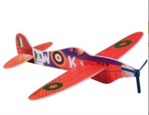 Opakowanie Samolot ze styropianu MIX