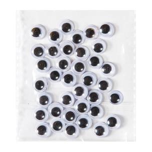 Opakowanie Samoprzylepne ruchome oczka 8 mm 36 szt.