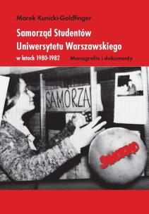 Okładka książki Samorząd Studentów Uniwersytetu Warszawskiego...
