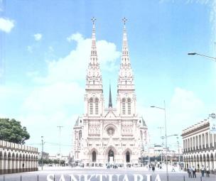 Okładka książki Sanktuaria Maryjne na świecie  (bazylika)