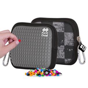 Opakowanie Saszetka na suwak z szarym panelem