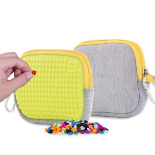 Opakowanie Saszetka na suwak z żółtym panelem