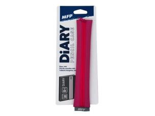 Opakowanie Saszetka na zeszyt mini z gumką różowa 20x45cm