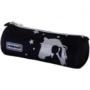 Opakowanie Saszetka piórnik HEAD Glitter Effect Silver ASTRA