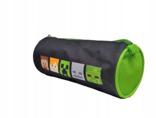 Opakowanie Saszetka piórnik okrągły Minecraft ASTRA