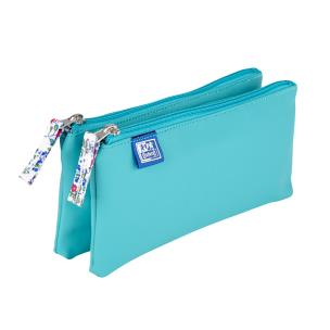 Opakowanie SASZETKA PODWÓJNA OXFORD FLORAL PASTEL TURKUS