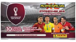 Opakowanie Saszetka Premium 10 kart Fifa World Cup Qatar 2022