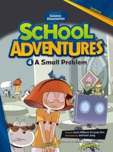 Okładka książki School Adventures Level 3 cz.4 A Small Problem +CD