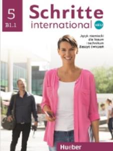 Schritte international neu 5 AB B1.1 HUEBER. Autor: Opracowanie zbiorowe. Multiszop.pl Okładka książki Schritte international neu 5 AB B1.1 HUEBER
