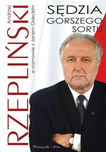 Sędzia gorszego sortu DL. Autor: Andrzej Rzepliński, Osiecki Jan. Multiszop.pl Okładka książki Sędzia gorszego sortu DL