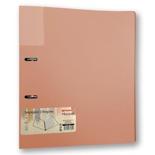 Segregator A4/2 35mm Morandi różowy PENMATE. Wydawca: Penmate. Multiszop.pl Opakowanie Segregator A4/2 35mm Morandi różowy PENMATE