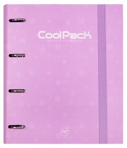 Opakowanie Segregator A4 4R Coolpack Pastel z kartkami fioletowy