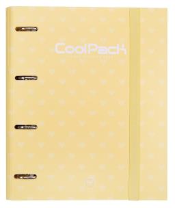 Opakowanie Segregator A4 4R Coolpack Pastel z kartkami żółty