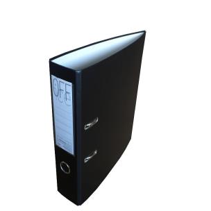 Opakowanie Segregator A4 7,5cm matowy czarny