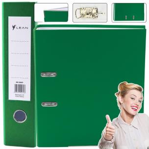 Segregator A4/75mm zielony. Wydawca: Leantoys. Multiszop.pl Opakowanie Segregator A4/75mm zielony