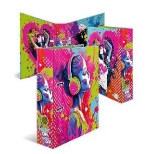 Segregator Music 7cm. Wydawca: Herma. Multiszop.pl Opakowanie Segregator Music 7cm