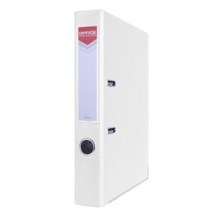 Segregator PP A4/55mm Officer z szyną Office Products biały. Wydawca: Office Products. Multiszop.pl Opakowanie Segregator PP A4/55mm Officer z szyną Office Products biały