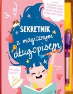 Okładka książki Sekretnik dla dziewczynek z magicznym długopisem