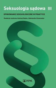 Okładka książki Seksuologia sądowa Tom 3