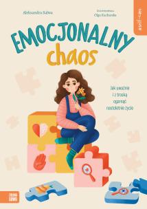 Self-care. Emocjonalny chaos. Autor: Aleksandra Salwa. Multiszop.pl Okładka książki Self-care. Emocjonalny chaos