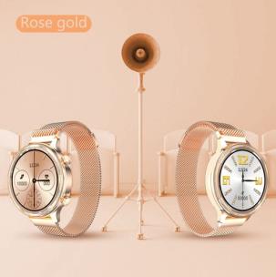 Okładka książki SENBONO SMARTWATCH M3 LADY 1,1 240*240 METALOWA KOPERTA, POMIAR TLENU, TĘTNA+TRYBY SPORT+KOMUNIKATORY M3 LADY