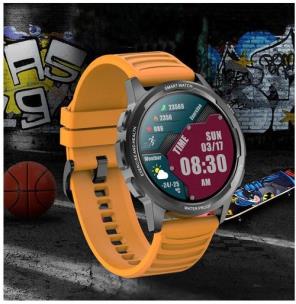 Opakowanie SENBONO SMARTWATCH SPORT FULL HD 360X360 WODODPORNY IP68 POMIAR SPO2 METALOWA KOPERTA X28