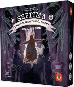 Septima: Zmiennoksztność i Omeny PORTAL. Wydawca: Portal Games. Multiszop.pl Opakowanie Septima: Zmiennoksztność i Omeny PORTAL