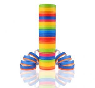 Opakowanie Serpentyna Tęczowe paski 4m