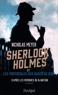 Okładka książki Sherlock Holmes et les protocoles des Sages de Sion