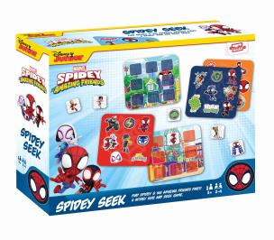 Shuffle Seek Spidey CARTAMUNDI. Wydawca: Cartamundi. Multiszop.pl Opakowanie Shuffle Seek Spidey CARTAMUNDI