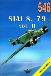 SIAI S. 79 vol. II nr 546. Autor: Janusz Ledwoch. Multiszop.pl Okładka książki SIAI S. 79 vol. II nr 546