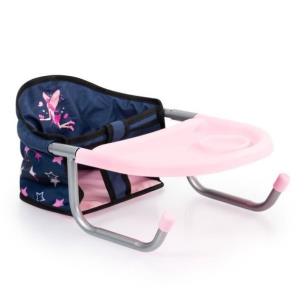 Opakowanie Siedzisko stołowe dla lalek różowo-granatowe