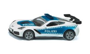 Siku 15 - Radiowóz Chevrolet Corvette. Wydawca: Siku. Multiszop.pl Opakowanie Siku 15 - Radiowóz Chevrolet Corvette