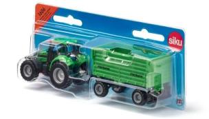 Siku Farmer - Deutz-Fahr z przyczepą Fortuna. Wydawca: Siku. Multiszop.pl Opakowanie Siku Farmer - Deutz-Fahr z przyczepą Fortuna