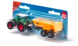 Opakowanie Siku Farmer - Fendt z wywrotką kolebową Krampe
