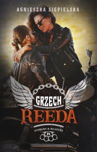 Sinners & Reapers Tom 4. Grzech Reeda. Autor: Agnieszka Siepielska. Multiszop.pl Okładka książki Sinners & Reapers Tom 4. Grzech Reeda
