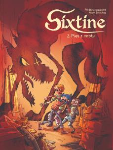 Sixtine T.2 Pies z mroku. Autor: Frdric Maupom, Aude Soleilhac, Marek Puszczewicz. Multiszop.pl Okładka książki Sixtine T.2 Pies z mroku
