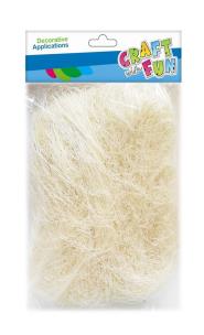 Sizal ecru 30g. Wydawca: Craft With Fun. Multiszop.pl Opakowanie Sizal ecru 30g
