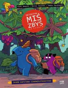 Okładka książki Skarb kapitana Czarnofutrzastego. Detektyw Miś Zbyś na tropie wyd. 2