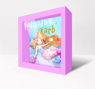 Opakowanie Skarbboxy podwodny skarb syrenka