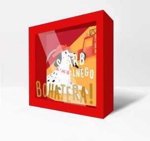 Opakowanie Skarbboxy skarb bohatera piesek