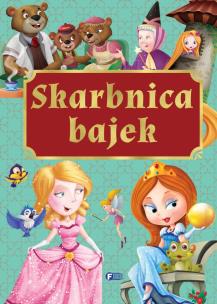 Skarbnica bajek. Autor: Opracowanie zbiorowe. Multiszop.pl Okładka książki Skarbnica bajek