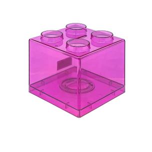 Opakowanie Skarbonka klocek różowa